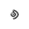 Metallic Unown (D)